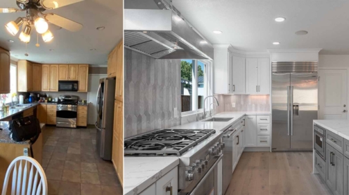 kitchen remodeling before after